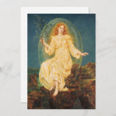 Carte Lux à Tenebris | Evelyn De Morgan (Devant / Derrière)