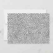 Carte Luxe Black Confetti Dots II Certificat cadeau (Dos)