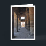 Carte Luxor Temple, Luxor, Egypt<br><div class="desc">Luxor Temple,  Luxor,  Egypt Greeting Card. You can easily customize this product for free if you would like to add wording or change the color of the background.</div>