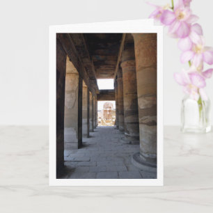 Carte Luxor Temple, Luxor, Egypt