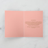 Carte Luxueux Pearly Soft Pink and Gold 50e anniversaire (Intérieur)