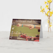 Carte Lycée @ 25 vivants de Sanderson (Fleur jaune)