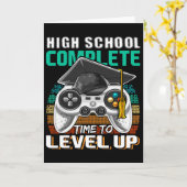 Carte Lycée Complet Vidéo Jeu Diplôme Supérieur (Fleur jaune)