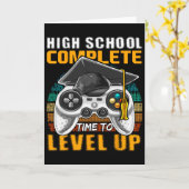 Carte Lycée Complet Vidéo Jeu Diplôme Supérieur (Fleur jaune)