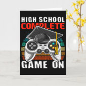 Carte Lycée Complet Vidéo Jeu Diplôme Supérieur (Fleur jaune)