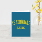 Carte Lycée Meadowdale Hs Dayton Design (Fleur jaune)