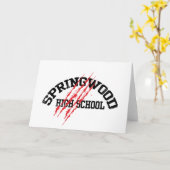 Carte Lycée Springwood (Fleur jaune)