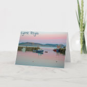 Carte Lyme Regis (Devant)