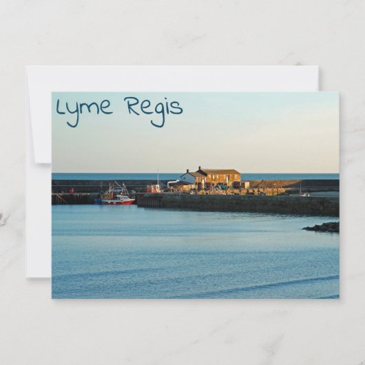 Carte Lyme Regis Cobb (Devant)
