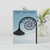 Carte Lyme Regis personnalisable (Debout devant)
