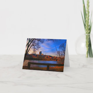 Carte lynchburg va bleu