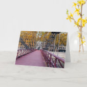 Carte Lyon, France (Fleur jaune)
