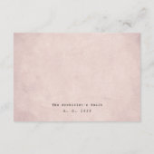 Carte Lyric & Lore Graduation Gift Enclosure Insert Card (Dos)