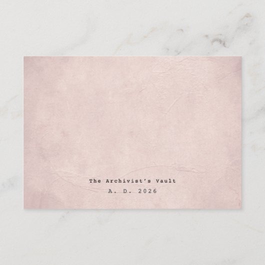 Carte Lyric & Lore Graduation Gift Enclosure Insert Card (Dos)