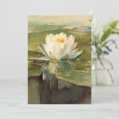 Carte Lys d'eau au soleil | John La Farge (Debout devant)