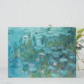 Carte Lys d'eau (par Claude Monet, 1915) (Debout devant)