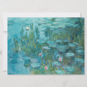 Carte Lys d'eau (par Claude Monet, 1915)