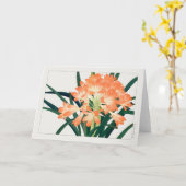 Carte Lys Kaffir par Tanigami Konan (Fleur jaune)