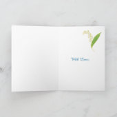 Carte Lys May Birthday Card, Noir : pour fille (Intérieur)