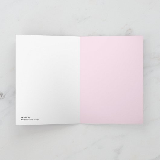 Carte Lys Oxblood (Intérieur)