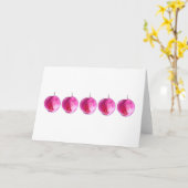 Carte Lys roses (Fleur jaune)