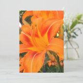 Carte Lys tigres dans le jardin (Debout devant)