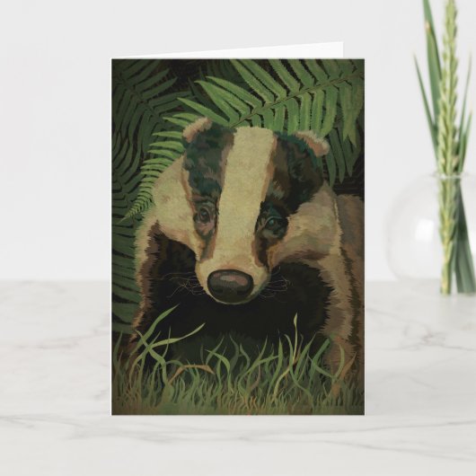 Carte M. Badger (Devant)