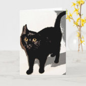 Carte M. Black (Fleur jaune)