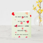 Carte M. Darcy (Fleur jaune)