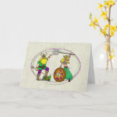 Carte M. et Mme St. Urho Card (Fleur jaune)