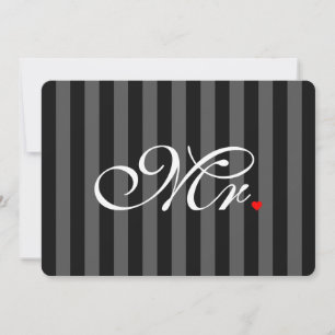 Carte M. Mari A Groom Ses Hers Nouvelles Mauvaises Maiso