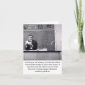 Carte M. Olsen Teacher (Devant)