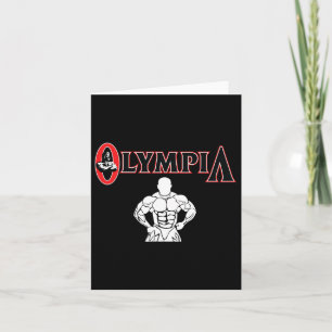 Carte M. Olympia For Men Women Fitness Bodybuilding 4