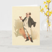 Carte M. Pickwick, par Kyd, Dickens' The Pickwick Papers (Fleur jaune)