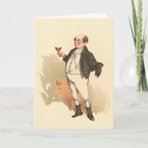 Carte M. Pickwick, par Kyd, Dickens' The Pickwick Papers