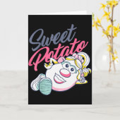Carte M. Potato Head Saint-Valentin Mme Sweet Potato R (Fleur jaune)