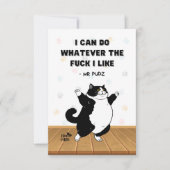 CARTE M. PUDZ (Devant)