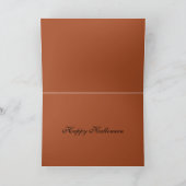 Carte M. Skunk se prépare pour la salutation d'Halloween (Intérieur)