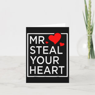 Carte M. Steal Your Heart Valentines Day For Toddler