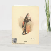 Carte M. Stiggins par Kyd - The Pickwick Papers de Dicke (Dos)