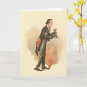 Carte M. Stiggins par Kyd - The Pickwick Papers de Dicke (Fleur jaune)