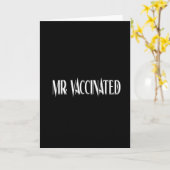 Carte M. Vacciné (Fleur jaune)