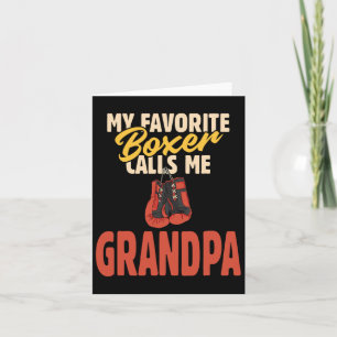 Carte Ma boîte préférée m'appelle grand-père