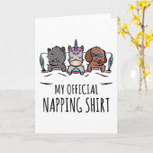 Carte Ma chemise de nidification officielle dormant Unic (Fleur jaune)