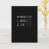 Carte Ma liste de bacs (Fleur jaune)