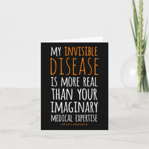 Carte Ma Maladie Invisible Est Réaltérée Crps Sensibilis