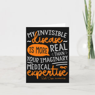 Carte Ma Maladie Invisible Est Réelle