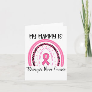 Carte Ma Mamie Est Plus Forte Que Le Cancer Cancer Du Se