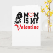 Carte Ma mère est ma citation de la Saint-Valentin | Sai (Fleur jaune)