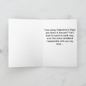 Carte Ma photo de la Saint-Valentin Mon cœur est à vous  (Intérieur)